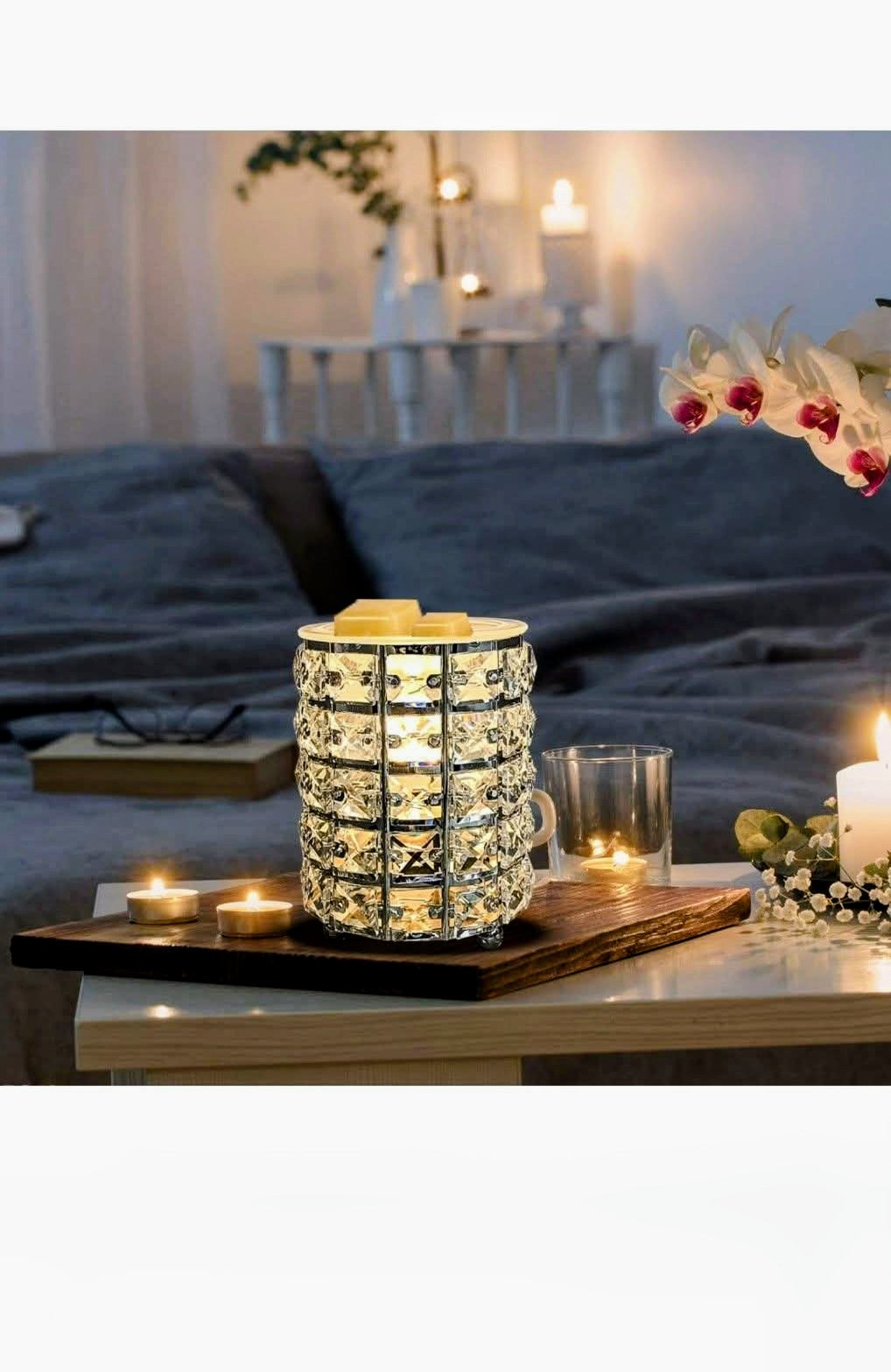 Crystal Touch Electric Oil Warmer